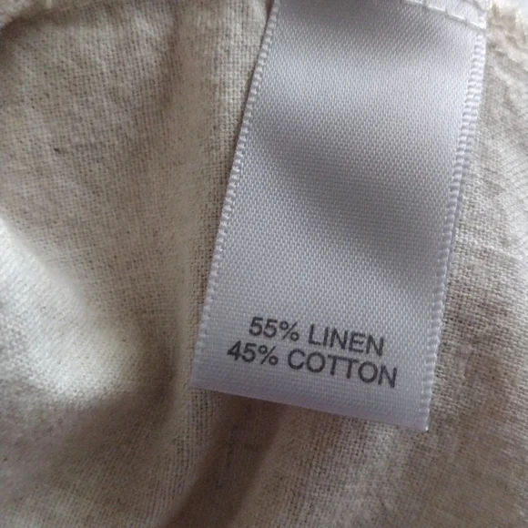 AVENUE WOMEN OVERSIZED DOUBLE BREASTED BLAZER LINEN BLEND - Picture 10 of 11